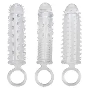 CalExotics Textured Extension Penis Sleeve Set