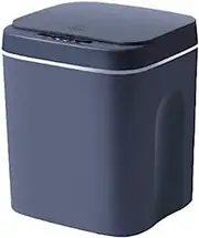 12L Grey Smart Trash Bin Automatic Motion Sensor Rubbish Waste Bin Basket