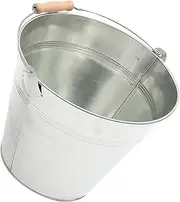 FONDOTIN Metal Garden Incinerator Reusable Burn Bucket for Ash Leaves and Paper Multi Functional Ash Container for Garden Backyard and Temples Height