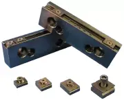 Mitee-Bite 6" Long TalonGrip Steel Vise Jaw Set for 4"/6" CNC Mill Vises