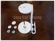 Universal THREAD STAND EMBROIDERY Sewing Machine Large Single Spool / 3 Small