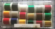 Madeira Rayon No 40wt. Xmas Thread Assortment Box Solids & Variegated 8040CC