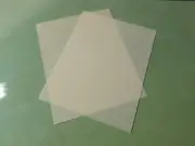 2 Mylar Sheets for Duck Goose Turkey Calls .010 4.25" X 5.5" Cut Your Own Reeds