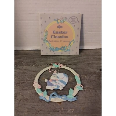 Russ Easter Classics Springtime Ornament Bunny with Palette #5923