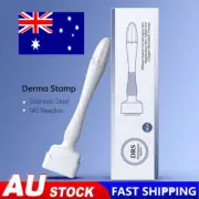 Derma Roller Stamp Micro Needling Therapy Skin Pin Tool Hair Loss Treatment HOT