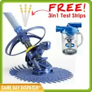 ZODIAC T3 BARACUDA POOL CLEANER + CYCLONIC LEAF EATER + FREE TEST STRIPS