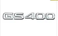 在飛比找蝦皮購物優惠-Lexus 凌志 GS 400 GS400 後車箱字體 鍍鉻