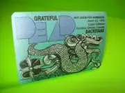 Grateful Dead Backstage Pass Sea Serpent Dragon 1990 Tour Vintage Original