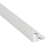 QEP 12.5mm x 1m White Angle L Shape Tile Trim