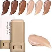 Serum Boosted Hydration Beauty Balm, Beauty Balm Serum Boosted Skin Tint, Skin Tint Stick, Foundation Face Stick for Women Hydrates (04#)