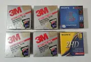 60 Disks Total - Macintosh Formatted 3.5" Diskettes 3M DS HD & SONY