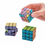 Bright Printed Mini Puzzle Cubes - Toys - 12 Pieces