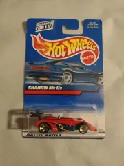 2000 Hot Wheels #149 Shadow Mk IIa 27115 Red Mattel Gold 5SP Wheels Malaysia