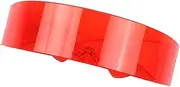 [Générique] Futuristic Sunglasses - UV Protection Glasses, Rimless Shield Shades | Trendy Cyber Sunglasses, Decorative Visor Eyewear, Fashion Statement Shades for Men and Women, Festival Outfit Accessory