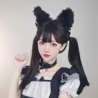 在飛比找ETMall東森購物網優惠-cosplay貓耳鈴鐺狐貍圣誕節頭飾