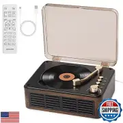 Gueray CD Player with Speakers HiFi Stereo Sound for Home,Bluetooth Retro Woo