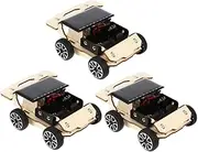 GARVALON Solar Power Vehicle Kit Boys and Girls Toys for Early Learning Vehicle Toys Set