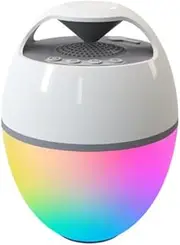 Spire 6W LED Multi Light Bluetooth Waterproof Pool Speaker, White