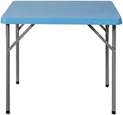 Tables Furniture Premium Quality Folding Catering Camping Trestle for Dinner Picnic Party Coffee Table (Size : Blue)