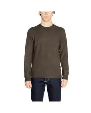 Antony Morato Chevron Knit Sweater - Sweaters - Green -Size 52