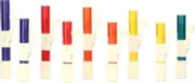 Rhythm Band Chroma-Notes 9-note Pentatonic Hand Chimes Set