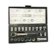 Makita Pass Thru Socket Set 21PC Metric B-65604 AU Stock.