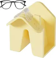 [Generic] Funny Glasses Holder, Creative Glasses Holder | Creative Glasses Stand Wall Mounted Funny Glasses Holder | Non-Slip Adhesive Display Stand in House Shape for Wall and Ti