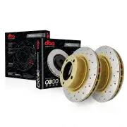 DBA Rear 4000 XS Disc Brake Rotors for Audi A3 RS3 S3 8V 8P RS Q3 8U TT TTS FV