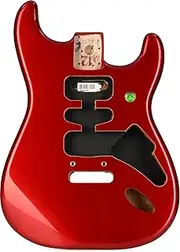 Fender Deluxe Series Stratocaster Body, Alder, Candy Apple Red
