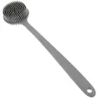 Silicone Bath Brush Long Handle Scrub Exfoliating Back Scrubber Man