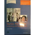 TACTICS FOR TOEIC: LISTENING AND READING TEST（二手書）