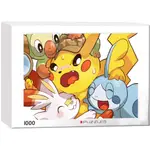 皮卡丘 SOBBLE SCORBUNNY GROOKEY POKEMON 拼圖紙木製 1000 片家居裝飾成人兒童玩具家