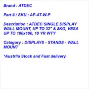 ATDEC - AF-AT-W-P