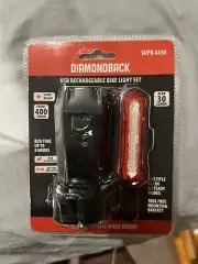 Diamondback SUPR-X430 USB bike light set BRAND NEW