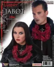 COSTUME ACCESSORY - VAMPIRE JABOT WITH CROSS