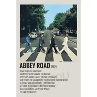 在飛比找蝦皮購物優惠-Abbey Road 披頭士樂隊專輯封面海報
