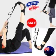 Yoga Flexibility Stretch Band Leg Fascia Stretcher Strap Ballet Training Belt BH