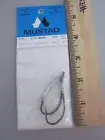 50 Mustad W92671 Size 6/0 Weedless Fishing Hooks *** 25 PACKS OF 2 = 50 HOOKS