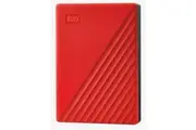 WD My Passport 4TB Portable External HDD - Red 2.5" - USB 3.0