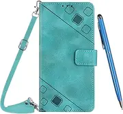 [TOUCASA] Compatible with Samsung Galaxy A13 4G Case, Mobile Phone Case Samsung A13 4G, PU Leather Flip Foldable Magnetic [Stand Function] [Card Slots] Protective Case for Samsung Galaxy A13 4G (#Green)
