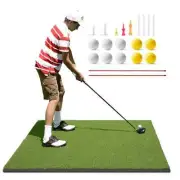 5 x 4 FT Golf Hitting Mat Artificial Indoor Outdoor Turf Golf Training Mat 20 mm