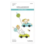 Spellbinders Go Kart Go Etched Dies from the Little Smiles Collection