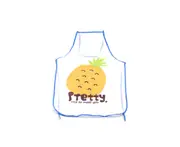 Cute Fruit Cartoon Bib Apron Kitchen Cooking Transparent Waterproof - 3
