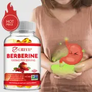 Berberine 1000mg -Lower Blood Sugar & Cholesterol, Heart & Cardiovascular Health