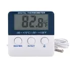 Freezer Digital Fridge Thermometer Electronic Alarm Thermometer Large Display