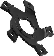 1 PC E-Bike-Mid Motor Chainring Adapter Spider BCD 130MM Black Bicycle Chainring Adapter Compatible with Bafang BBSHD-G320 Motor