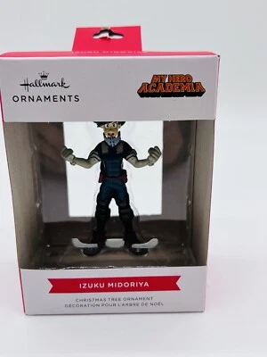 NEW HALLMARK MY HERO ACADEMIA IZUKU MIDORIYA CHRISTMAS ORNAMENT