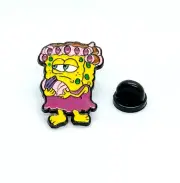 MOTHER SPONGEBOB SQUAREPANTS PIN Humorous Nickelodeon Gift Cartoon Enamel Brooch