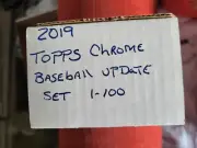 2019 Topps Chrome Update Baseball Set - 1-100 - P. Alonso - V. Guerrero RC's