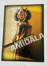 STAR WARS QUEEN PADMÉ AMIDALA, USPS OFFICIAL PRE STAMPED POSTCARD